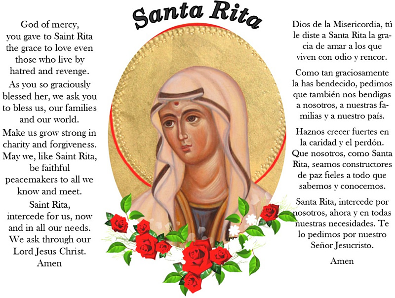 Masses in Honor of Saint Rita of Cascia | St. Rita of Cascia